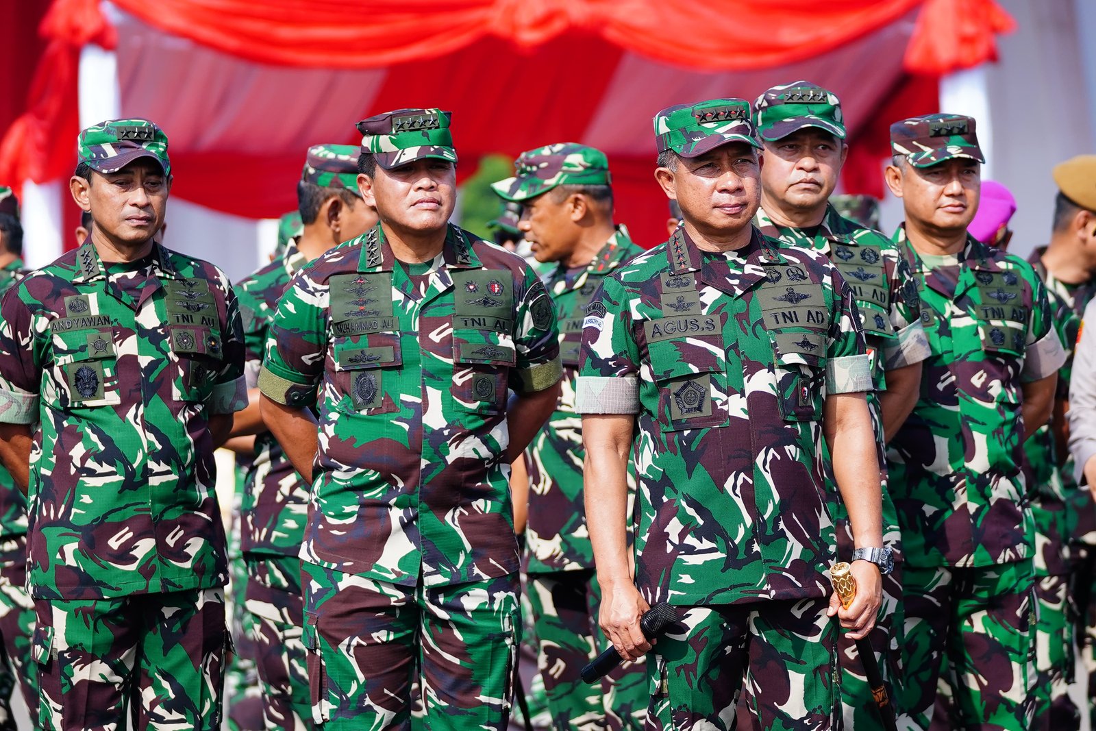 Panglima TNI Saksikan Apel Gelar Pengamanan Pemilu 2024