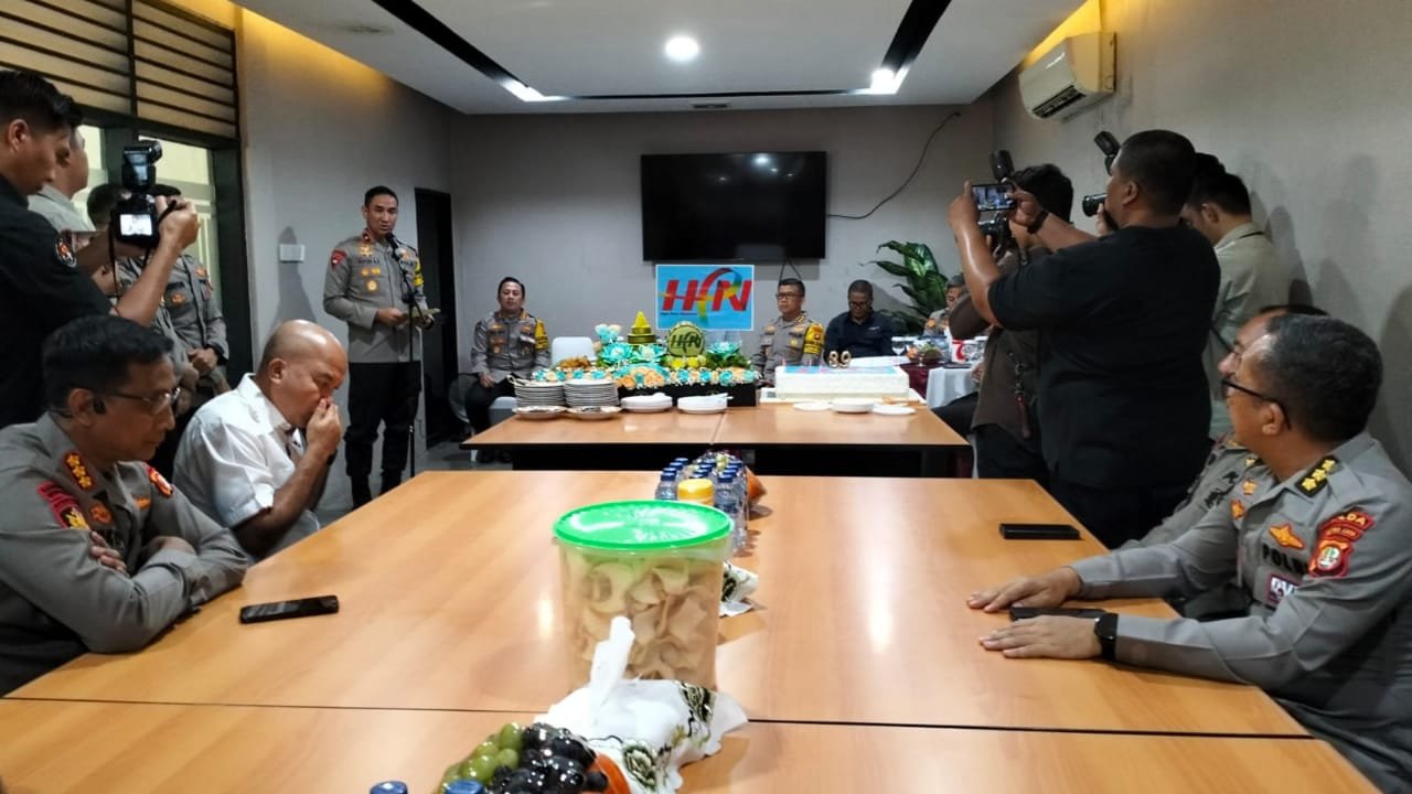 Polda Metro Jaya Meriahkan HUT Hari Pers Nasional dengan Acara Syukuran