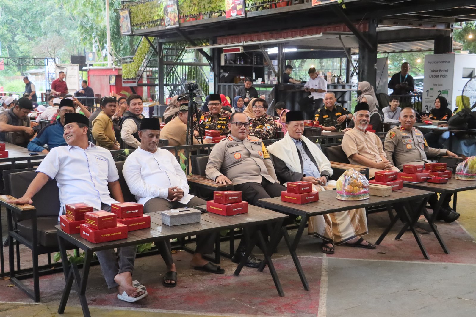 Pererat Silaturahmi, Kapolres Jakut Ajak Ormas Se-Jakut Bukber