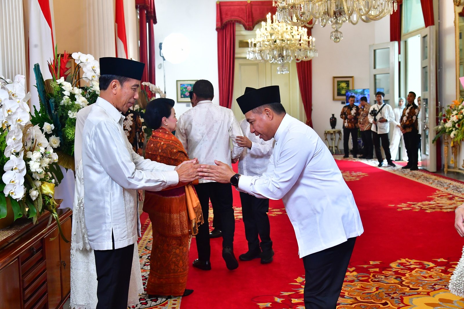 Panglima TNI Hadiri Halal bi Halal di Istana Negara