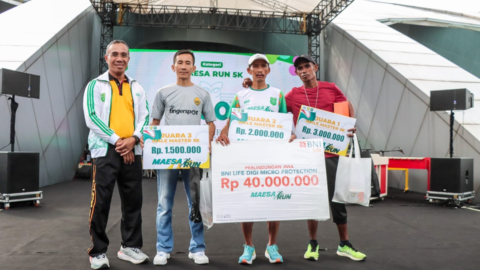 Kapolres Metro Jaktim Hadiri Jalan Santai Dalam Rangka Perayaan HUT 100 Tahun POR Maesa