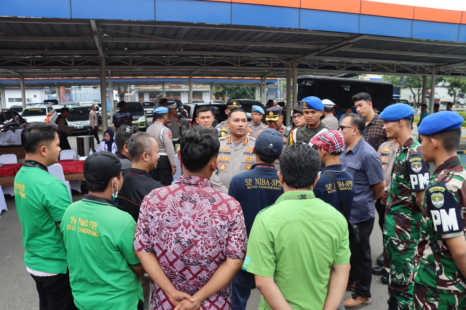 Kapolresta Bandara Soekarno-Hatta (Soetta) Dengarkan Curhatan Pekerja Bandara