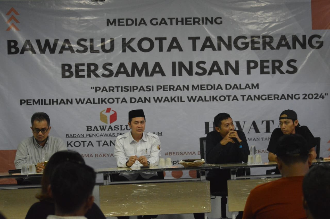 Bawaslu Kota Tangerang Ajak Media Awasi Pilkada 2024