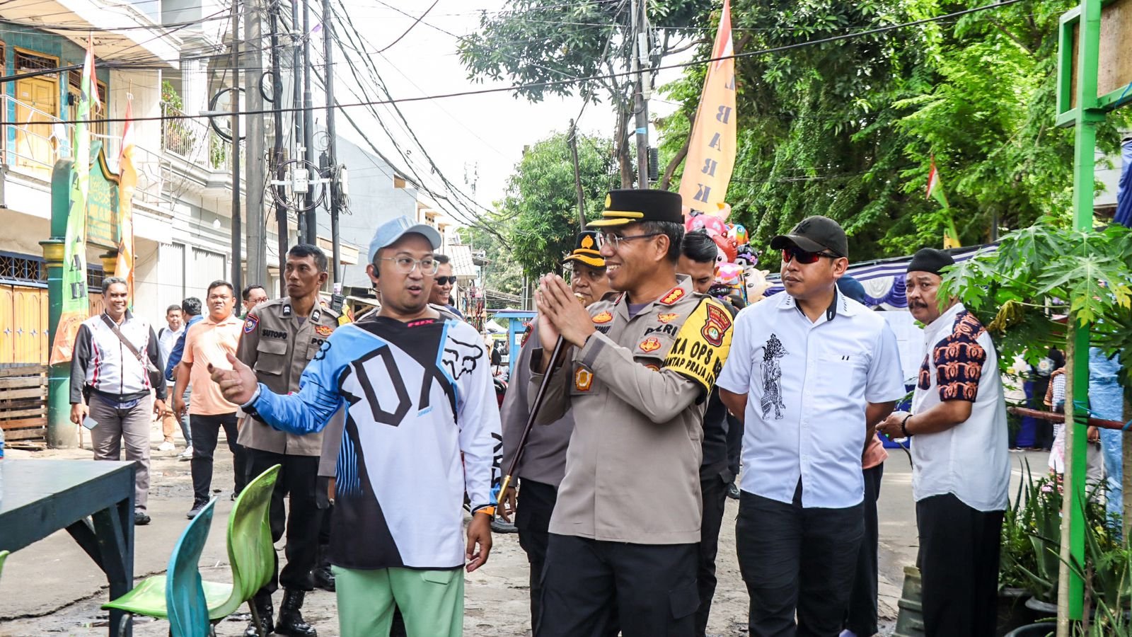 Pastikan Pilkada 2024 berjalan lancar, Kapolres Metro Jakarta Timur kontrol TPS di Cakung