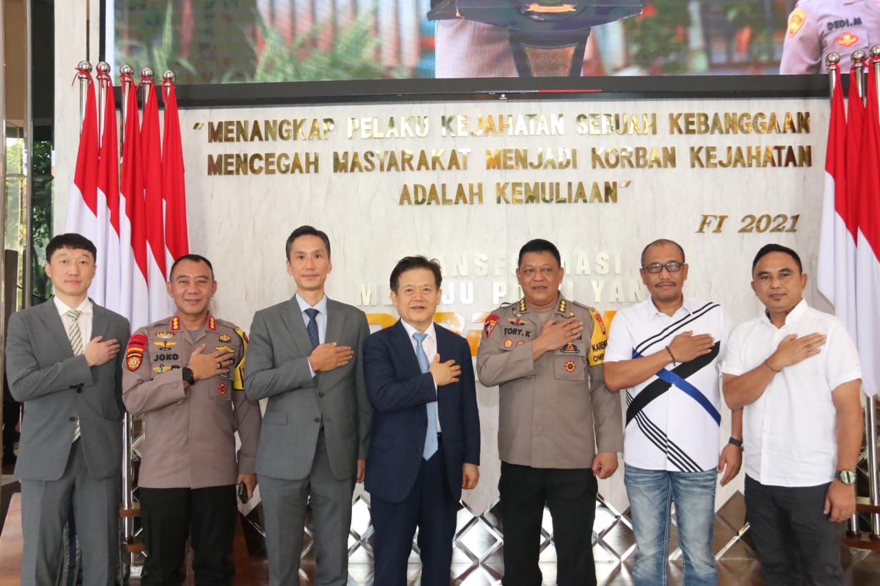 Polda Metro Jaya Terima Kunjungan Delegasi Korean National Police Commission 