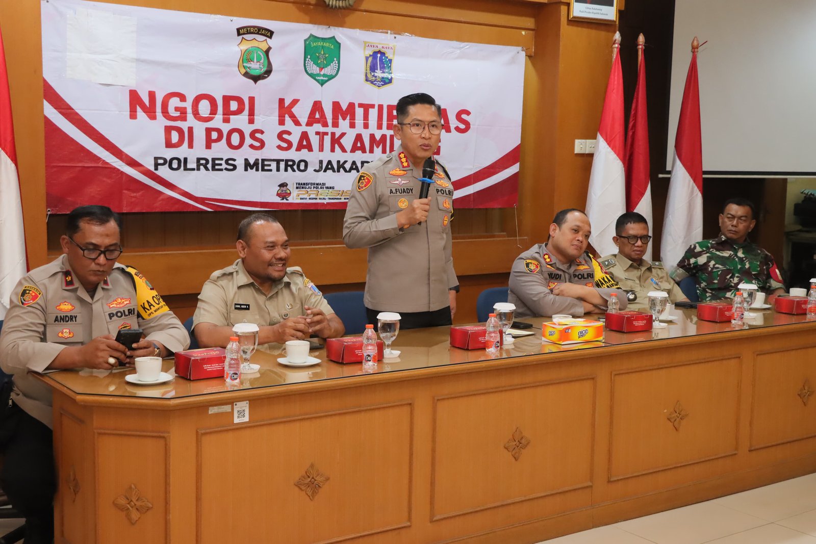 Ngopi Kamtibmas Bersama Kapolres Metro Jakarta Utara: Sinergi untuk Keamanan Wilayah