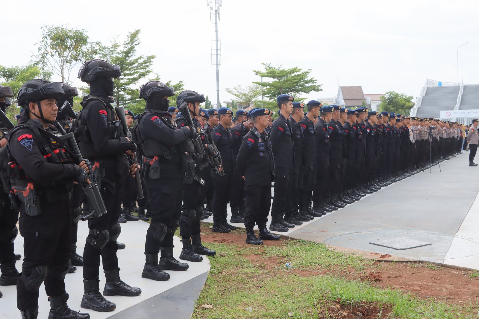 Polres Metro Jakut Laksanakan Pengamanan Ketat Pertandingan Liga 1 di JIS