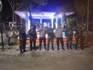 Mobilitas patroli aparat di wilayah perkotaan terus diperkuat. Koramil 11/Pasar Kemis, Kodim 0510/Tigaraksa