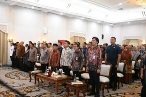 JAKARTA, Matanews - Wakil Presiden (Wapres) Gibran Rakabuming secara resmi melepas peserta Program Pengabdian Alumni Pejuang Digital, di Istana Wakil Presiden,