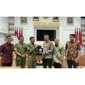 BOGOR KOTA, Matanews - Komandan Lanud Saleh Basarah Rumpin, Letkol Pas Efendi Hermawan, M.Han., melaksanakan kunjungan audiensi ke Mapolresta Bogor Kota,