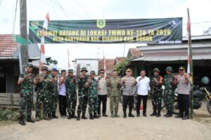 CIGUDEG, Matanews – Pemerintah Kabupaten (Pemkab) Bogor bersama TNI Angkatan Darat kembali melaksanakan program TNI Manunggal Membangun Desa (TMMD) ke-128 tahun 2026