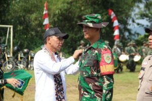BOGOR, Matanews – Dalam upaya konkret mendukung percepatan pembangunan nasional di daerah, program TNI Manunggal Membangun Desa (TMMD) yang diinisiasi oleh Kodim 0621/Kabupaten Bogor kembali menunjukkan dedikasi nyata