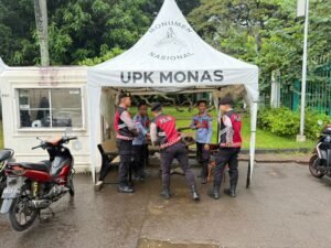 JAKARTA, Matanews – Guna memastikan denyut nadi ibu kota tetap berjalan tertib dan aman, jajaran Detasemen Perintis Korsabhara Baharkam Polri menggelar pengamanan Strong Point dan Patroli Dialogis di sejumlah wilayah strategis Polda Metro Jaya