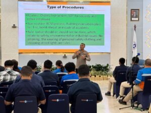 Baharkam Polri Gelar Awareness Sistem Pengamanan Obvitnas, Di PT Pupuk Kaltim Sesuai Perpol No. 7 Tahun 2019BONTANG, Matanews – Sebagai upaya menjaga keberlangsungan operasional Objek Vital Nasional (Obvitnas), PT Pupuk Kaltim (PKT) menggelar kegiatan Awareness Sistem Manajemen Pengamanan (SMP) berdasarkan Perpol No. 7 Tahun 2019. Kegiatan yang berlangsung di Ruang Mahoni, Kantor Pusat PT Pupuk Kaltim