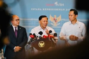 Giant Seawall Tak Hanya Lindungi Pesisir, Pemerintah Dorong Pertumbuhan Ekonomi DaerahJAKARTA, Matanews - Presiden Prabowo Subianto menerima sejumlah Menteri Kabinet Merah Putih di Istana Merdeka, Jakarta