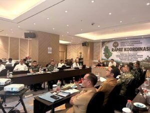 Kemenko Polkam Perkuat Sinergi Penyelesaian Konflik Sosial dan Pembangunan Rindam XXI/Radin Di Register 1 Way Pisang Lampung SelatanJAKARTA, Matanews - Kementerian Koordinator Bidang Politik dan Keamanan (Kemenko Polkam) menyelenggarakan Rapat Koordinasi guna membahas penyelesaian konflik sosial dan sinkronisasi rencana pembangunan Rindam XXI/Radin Inten di wilayah Register 1 Way Pisang, Kabupaten Lampung Selatan