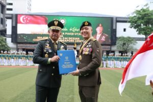 Perkuat Stabilitas Kawasan, Kasad Terima Kunjungan Kasad SingapuraJAKARTA, Matanews  – Kepala Staf Angkatan Darat (Kasad) Jenderal TNI Maruli Simanjuntak, M.Sc.,