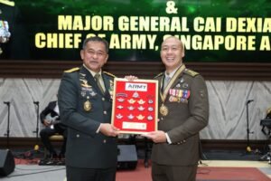 Perkuat Stabilitas Kawasan, Kasad Terima Kunjungan Kasad Singapura