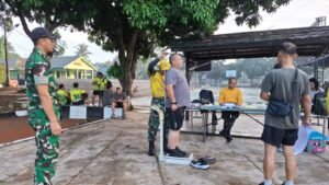TANGERANG, Matanews  - Personel satuan jajaran Korem 052/Wijayakrama melaksanakan kegiatan Tes Kesamaptaan Jasmani Periodik I Tahun 2026 yang berlangsung di Lapangan Sewindu Yonif 203/Arya Kamuning, Jln. Gatot Subroto Jatiuwung, Kota Tangerang