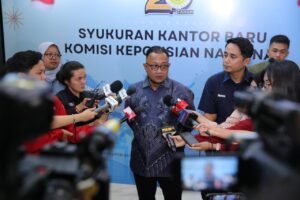 Kompolnas Resmikan Gedung Baru, Perkuat Pelayanan Pengaduan PublikJAKARTA, Matanews – Komisi Kepolisian Nasional (Kompolnas) meresmikan kantor baru di Gedung Graha Sentana, Jakarta Selatan