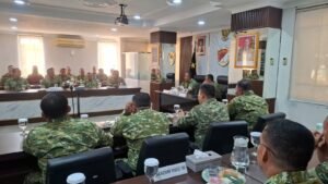 TANGERANG, Matanews – Danrem 052/Wkr Brigjen TNI Faizal Rizal, S.I.P., didampingi Kasrem, para Kasi Korem 052/Wkr, para Dandim jajaran