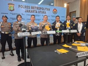 Polres Metro Jakarta Utara Berhasil Ungkap 8 Kasus Kejahatan Selama Mei 2026, Enam Tersangka DitangkapPolres Metro Jakarta Utara berhasil mengungkap delapan kasus tindak pidana selama periode Mei 2026