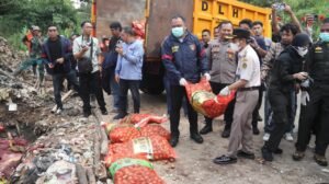 Dittipideksus Bareskrim polri Musnahkan Produk Hortikultura Ilegal di PontianaPONTIANAK, Matanews — Kepolisian Negara Republik Indonesia melalui Direktorat Tindak Pidana Ekonomi Khusus (Dittipideksus) Bareskrim Polri bersama Satgas Pangan Polri melaksanakan pemusnahan barang bukti hasil pengungkapan kasus dugaan penyelundupan komoditas hortikultura ilegal,