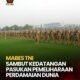 Mabes TNI Sambut Kedatangan Pasukan Pemeliharaan Perdamaian Dunia JAKARTA, Matanews - Panglima TNI Jenderal TNI Agus Subiyanto diwakili oleh Asisten Operasi (Asops) Panglima TNI Letjen TNI Bobby Rinal Makmun menyambut kedatangan Satgas TNI Kontingen Garuda (Konga) _United Nations Interim Force In Lebanon_ (UNIFIL) masa penugasan 2025/2026 bertempat di Lapangan PRIMA, Mabes TNI Cilangkap, Jakarta Timur