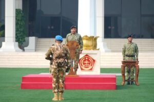 Mabes TNI Sambut Kedatangan Pasukan Pemeliharaan Perdamaian DuniaJAKARTA, Matanews - Panglima TNI Jenderal TNI Agus Subiyanto diwakili oleh Asisten Operasi (Asops) Panglima TNI Letjen TNI Bobby Rinal Makmun menyambut kedatangan Satgas TNI Kontingen Garuda (Konga) _United Nations Interim Force In Lebanon_ (UNIFIL) masa penugasan 2025/2026 bertempat di Lapangan PRIMA, Mabes TNI Cilangkap, Jakarta Timur
