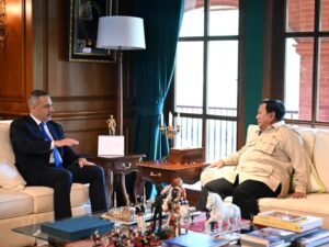Presiden Prabowo Terima Menlu Türkiye Hakan Fidan di Hambalang, Bahas Palestina hingga Stabilitas Timur TengahBOGOR, Matanews - Presiden RI Prabowo Subianto menerima kunjungan Menteri Luar Negeri (Menlu) Republik Türkiye Hakan Fidan di kediamannya di Hambalang, Bogor,
