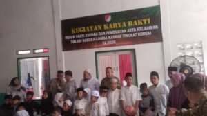 Danrem 052/Wkr Meresmikan Panti Asuhan dan Pondok Pesantren Darussalamah Assalimah Di Kecamatan LegokTANGERANG. Matanews - Masyarakat dalam mengenyang pendidikan, Danrem 052/Wkr Brigjen TNI Faizal Rizal meresmikan langsung hasil renovasi Yayasan Panti Asuhan Darussalamah Assalimah Kampung Rancagong Keca pamatan Legok Kabupaten Tangerang
